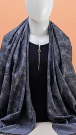 Regal Paisley | Steel Elegance