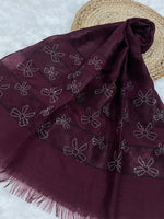 Rubaab Bows - Burgundy