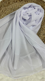 Imported Georgette | Ice Lavender