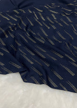 Lawn Zari Noor Hijab | Blue