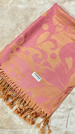 Floral Pashmina | Pink