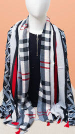 Bold Monogram Checks | Midnight Check