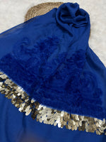 Sitara Embossed- Navy