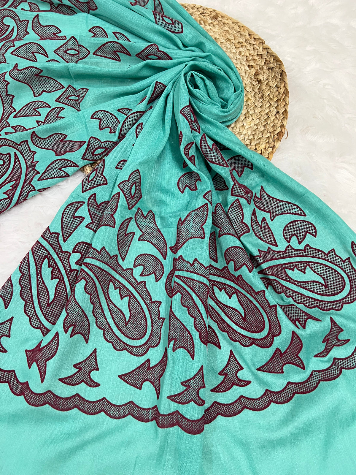 The Velvet Motif Series | Persian Green