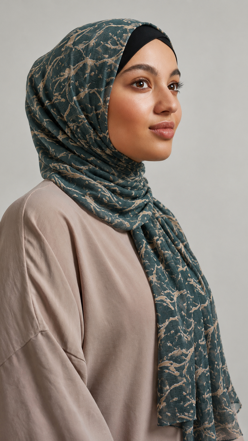 EarthBound | Sage Green | Lawn Printed Hijab