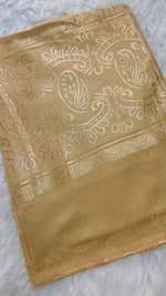 Royale Lawn Jacquard | Soft Gold Beige