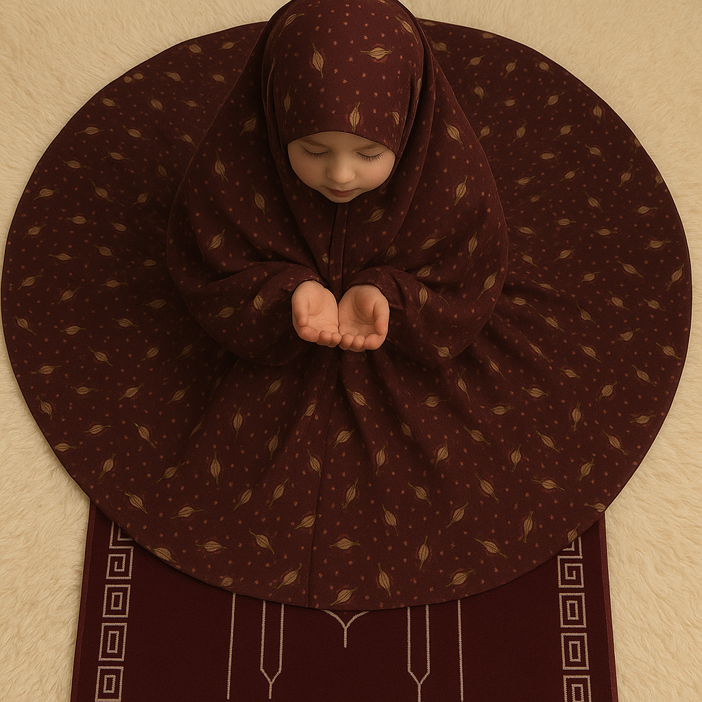 Kids Namaz Gown | 4-8 years | 09