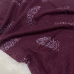 Foil Speckle - Deep Plum