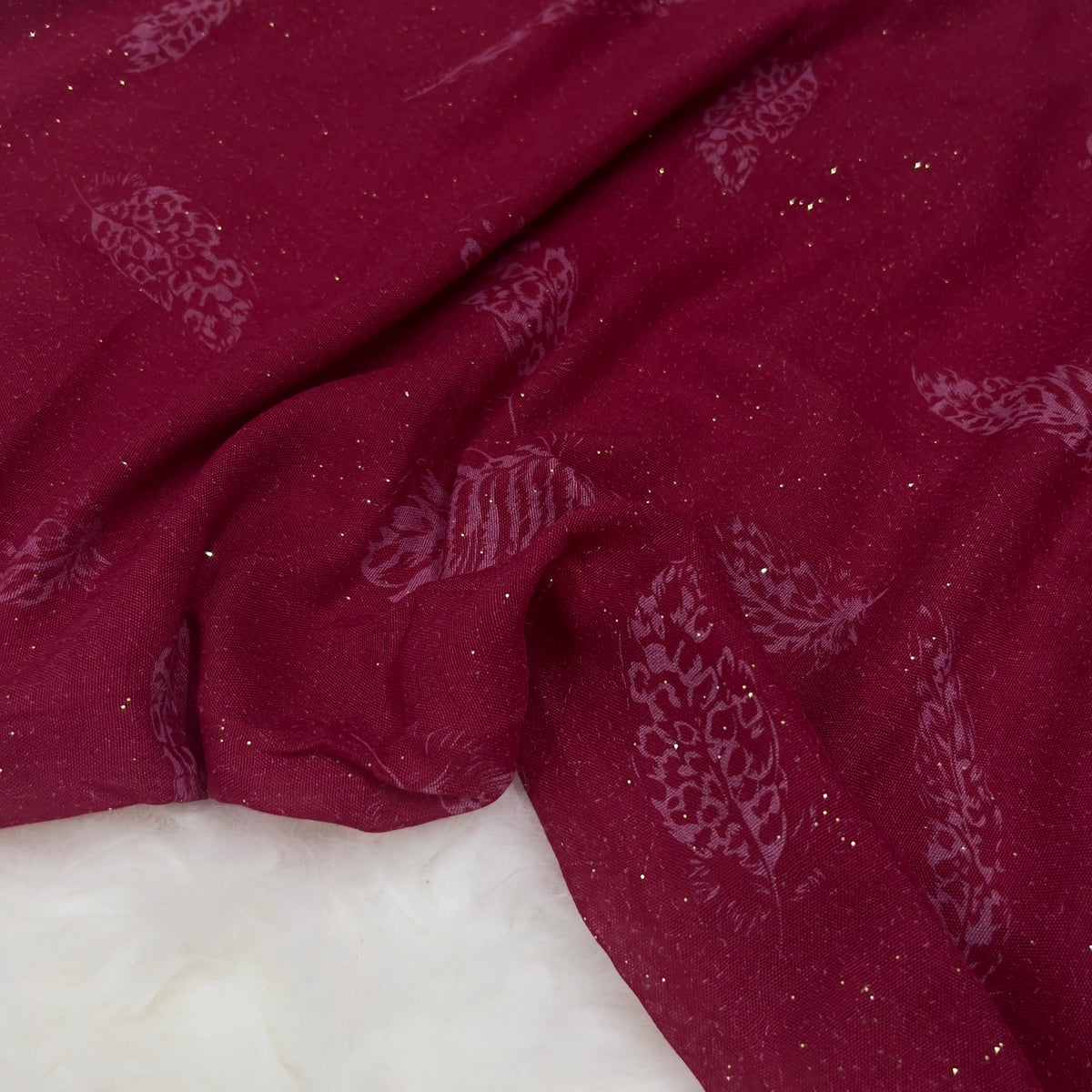 Foil Speckle - Rosy Wine