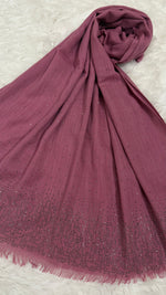 Lawn Stone Drop Hijab | Muted Pink