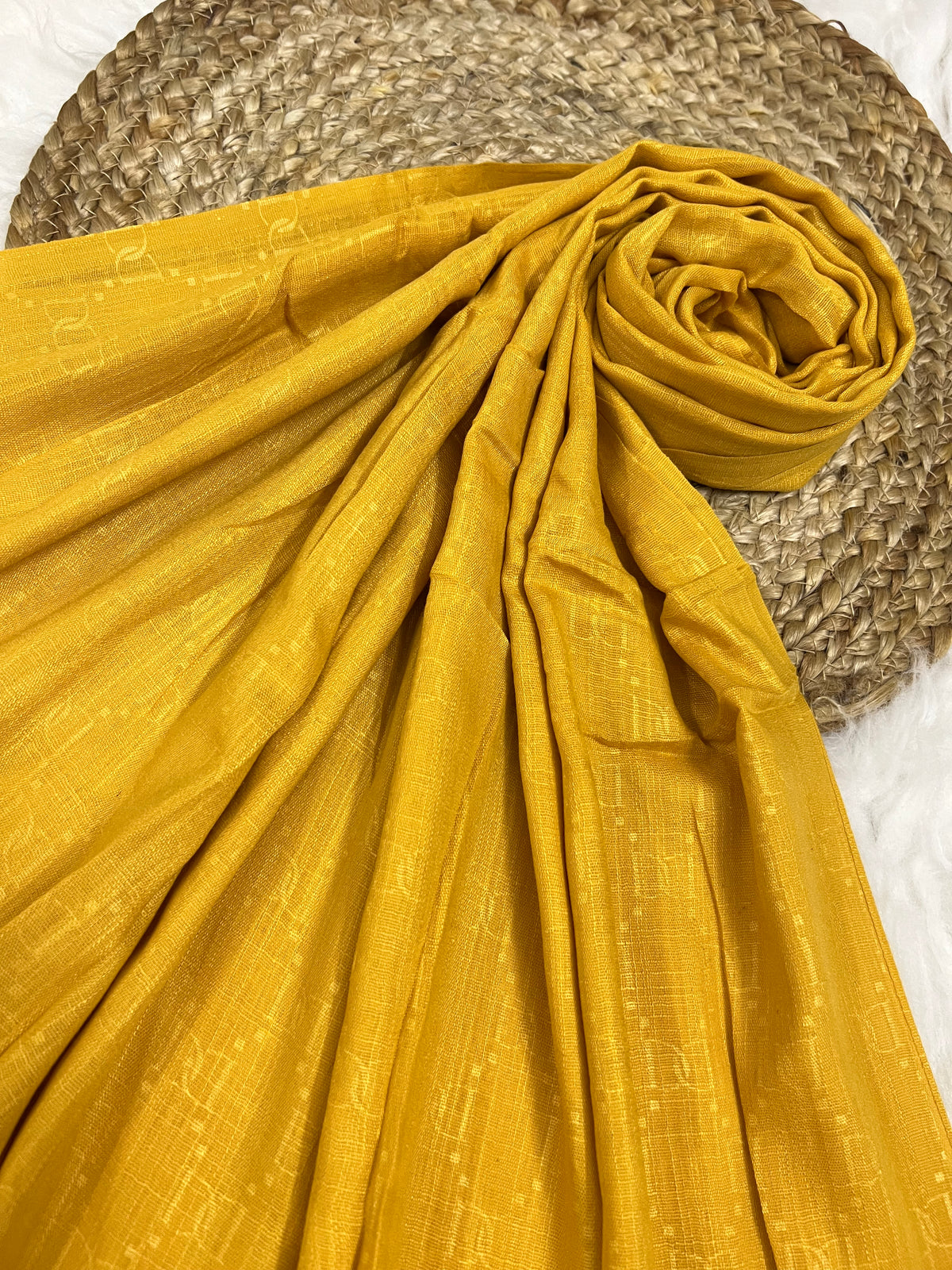 Regal Dior Monogram Lawn - Mustard