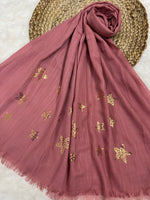 Starry Shine Hijab –Rosewood Pink