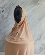 Instant Pre-Sewn Jersey Hijab | Nude