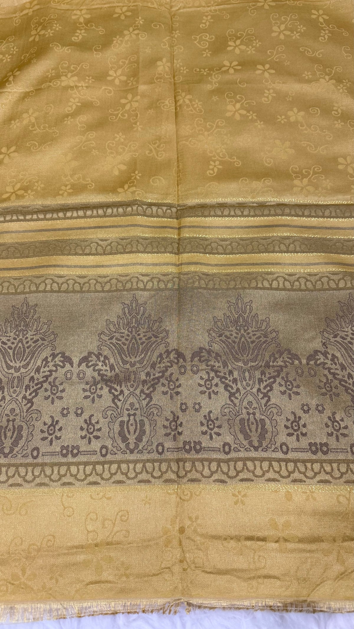 Royale Lawn JacquardII | Golden Mustard