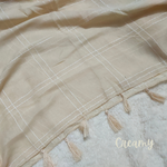 Grid Solids - Creamy