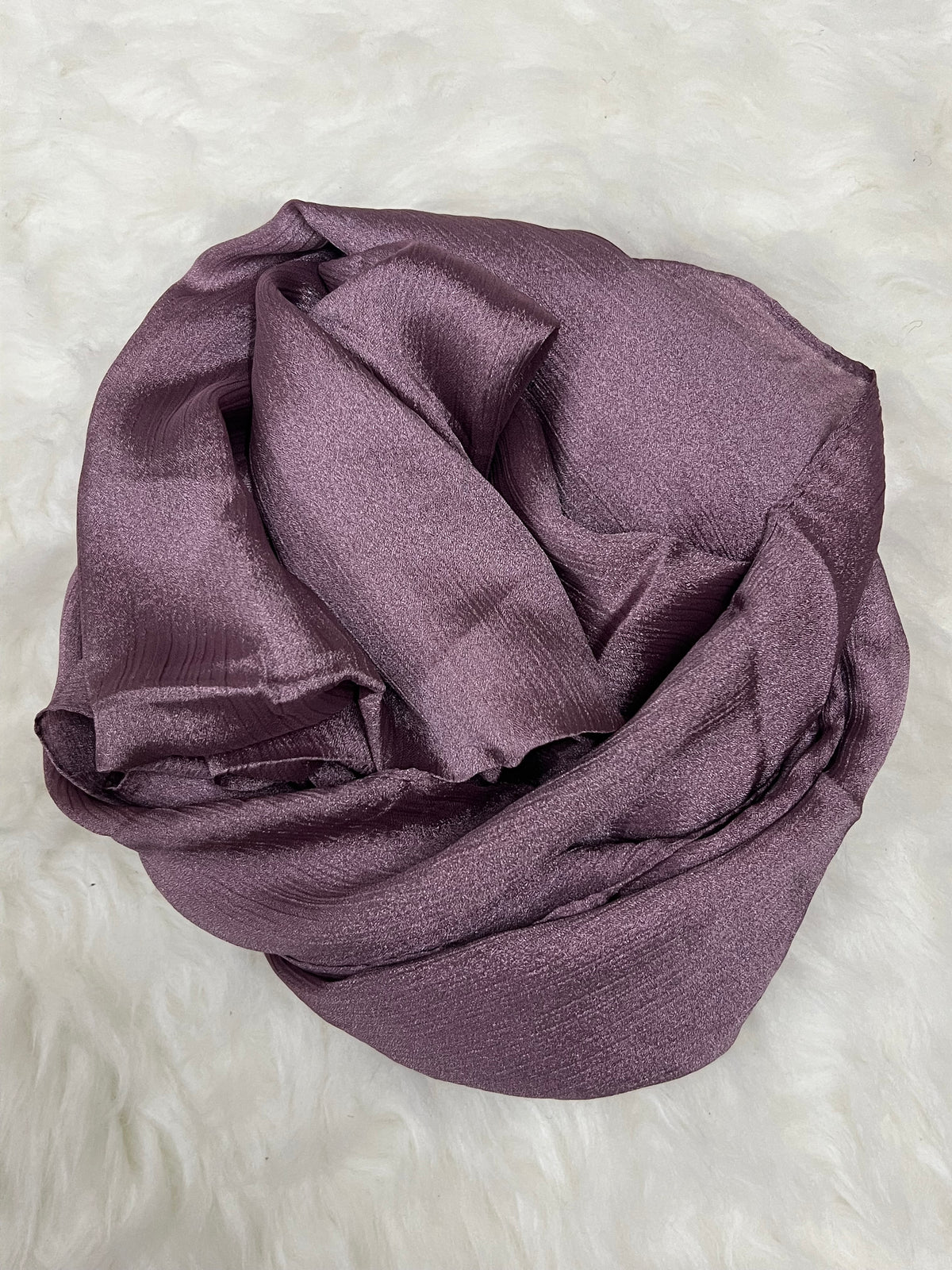 Luxe Crinkle Silk - Dusty Pink