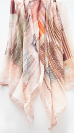 Abstract Aura | Peach Horizon