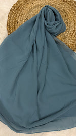 Imported Georgette | Dusty Teal