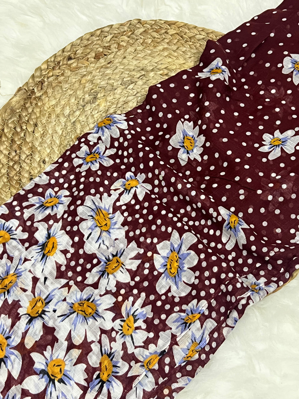 Daisy Dot Series | Choco Brown