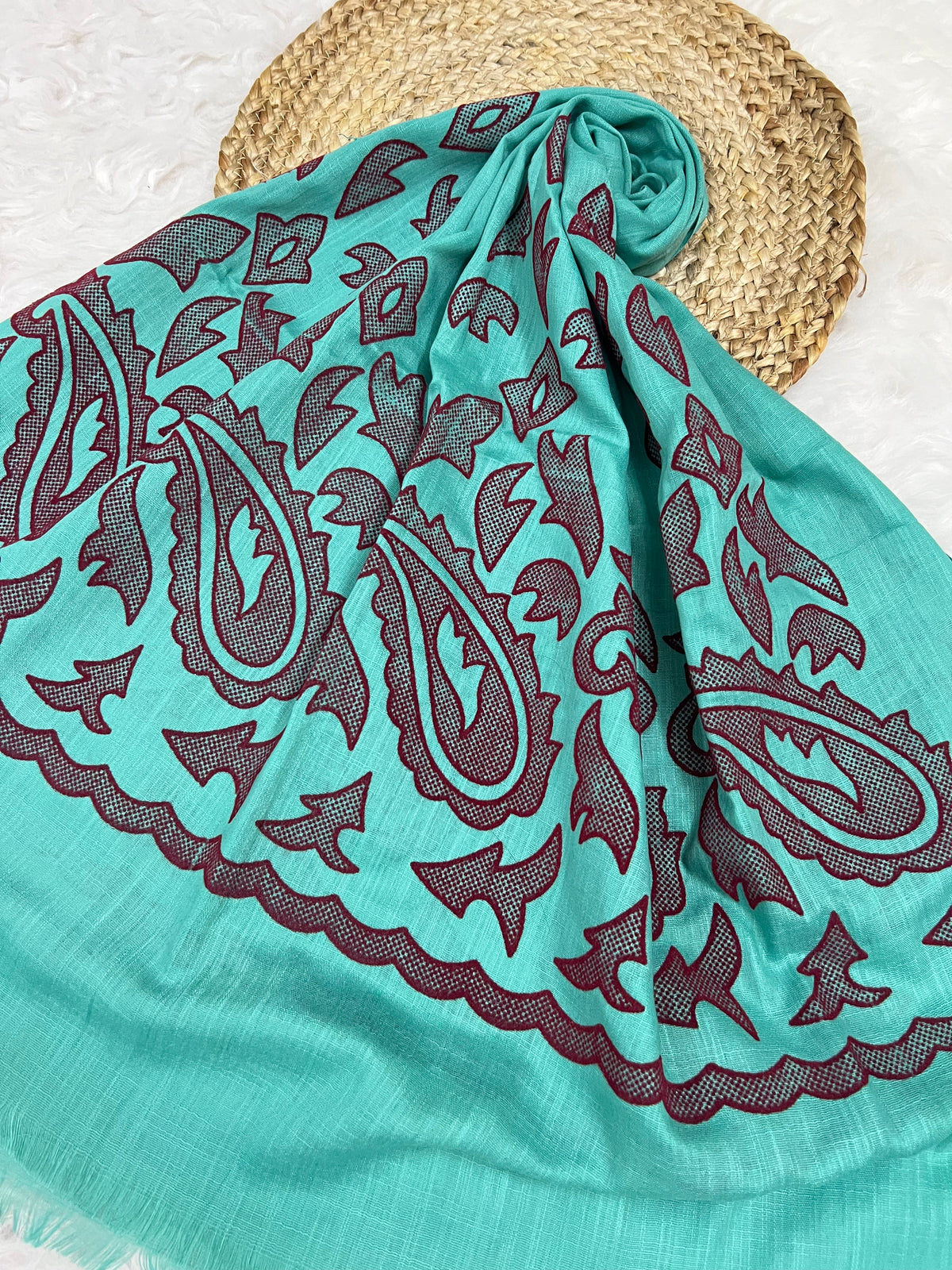 The Velvet Motif Series | Persian Green