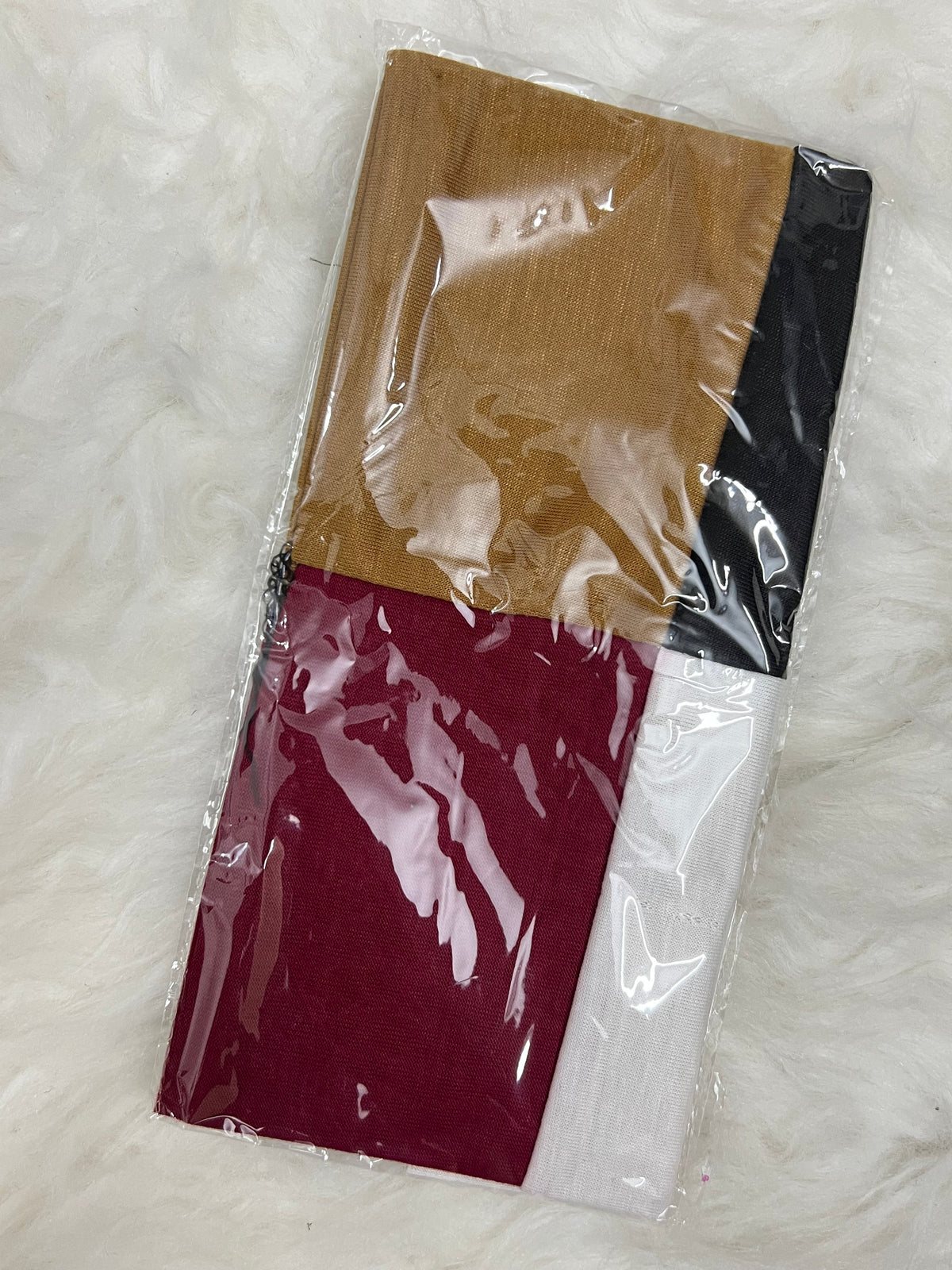 4 in 1 Hijab Cap – Multi-Color Reversible Design (STYLE 2)