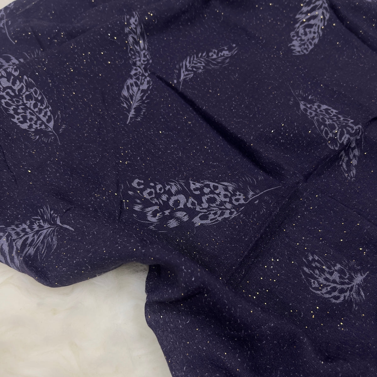 Foil Speckle - Midnight Purple