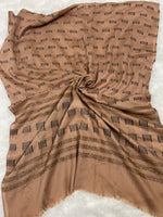 Turkish Grid Shimmer - Brown