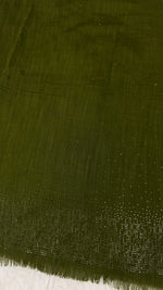 Lawn Stone Drop Hijab | Olive Green
