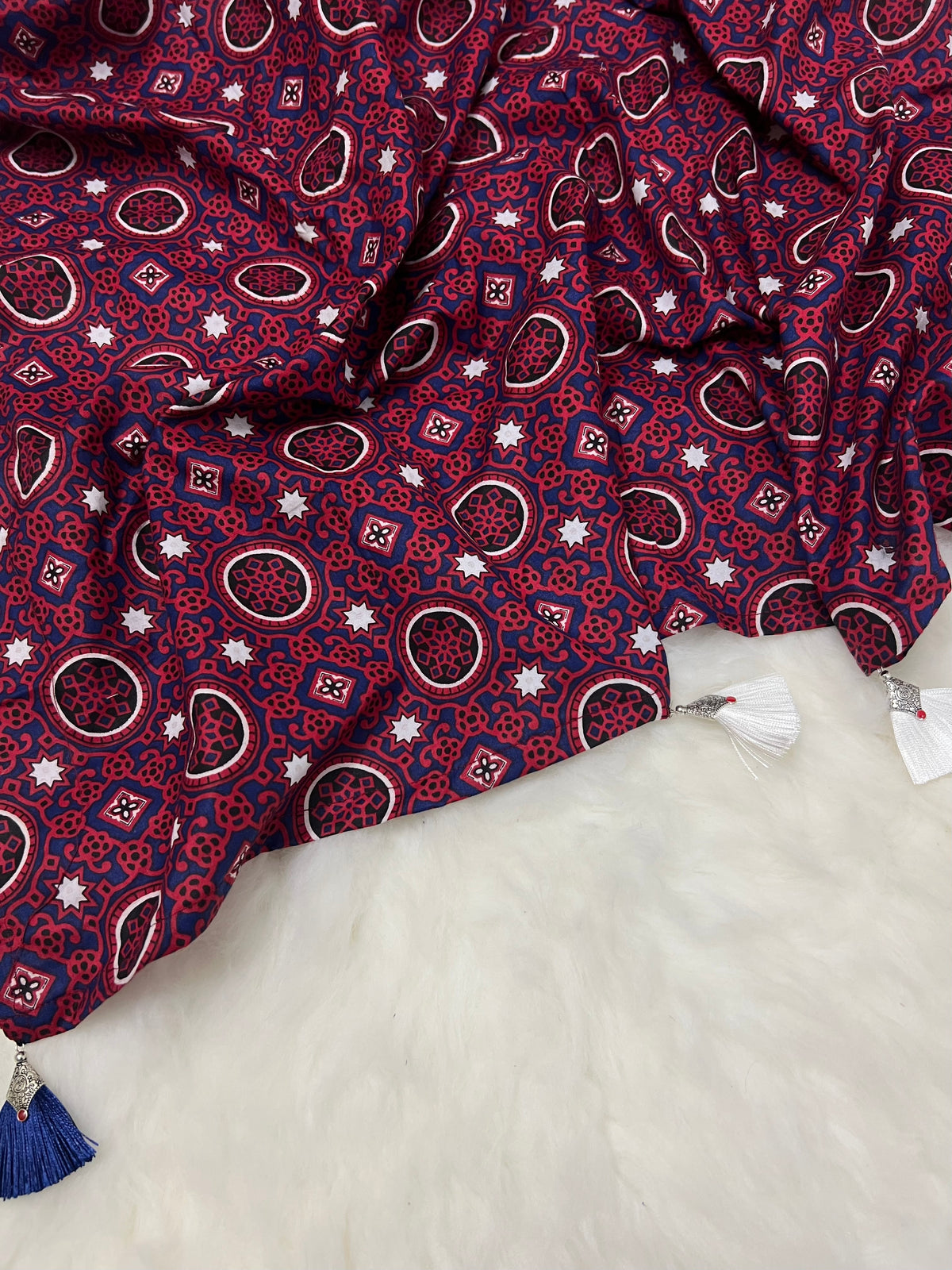 Ajrak ~ Threads of Heritage | Dupatta 06