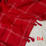 Grid Solids - Red