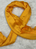 Luxe Crinkle Silk - Mustard