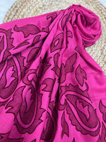 The Velvet Motif Series | Fuchsia Statement 01