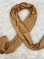 Luxe Crinkle Silk - Caramel