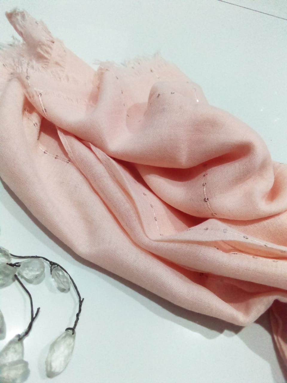 Spark Sequin - Baby Pink