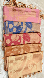 Floral Pashmina | Red