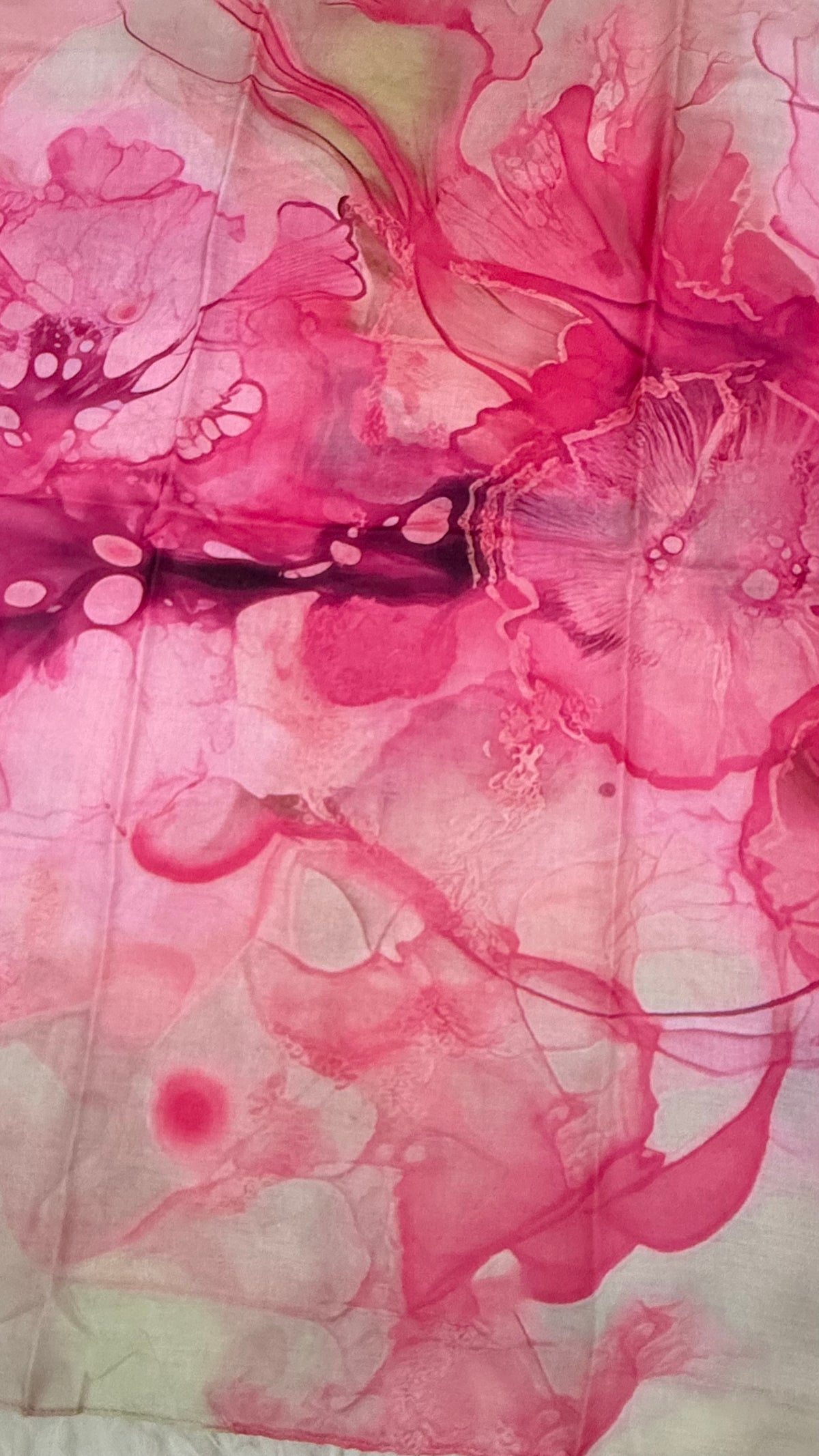 Pink Marble | Lawn Printed Hijab