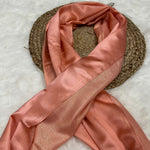 Shimmer Satin Glow - Coral Peach