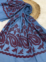 The Velvet Motif Series | Denim Blue 01