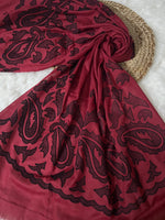 The Velvet Motif Series | Bloody Maroon