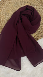Imported Georgette | Mulberry