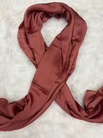 Luxe Crinkle Silk - Terracotta