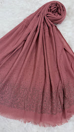 Lawn Stone Drop Hijab | Peachy Pink