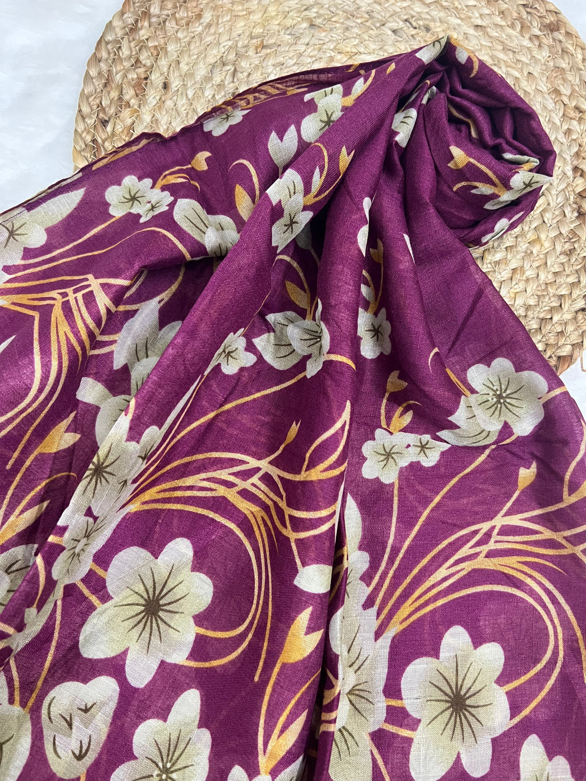 Geometric Bloom | Plum