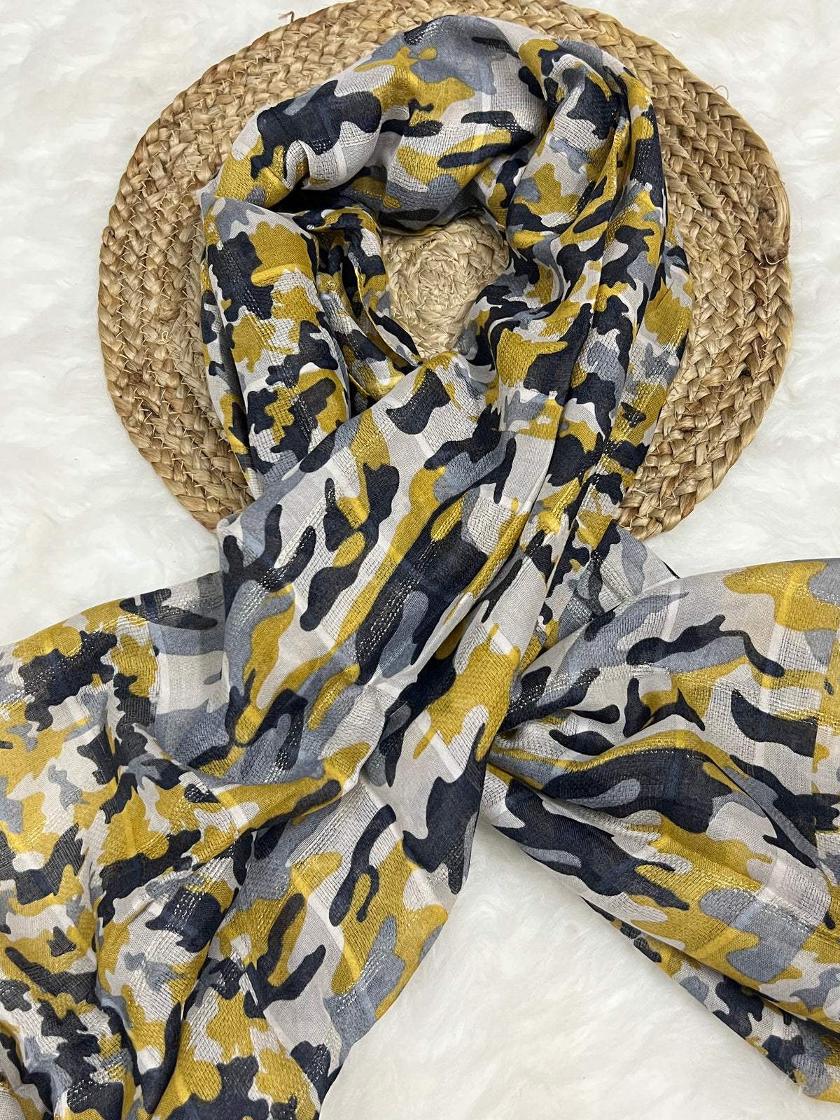 Urban Camo Hijab Series | Yellow
