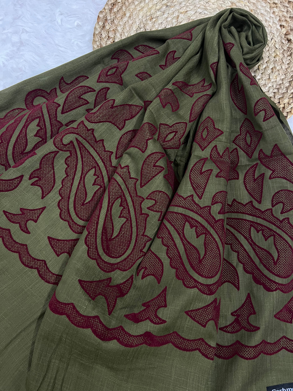 The Velvet Motif Series | Henna Green 01