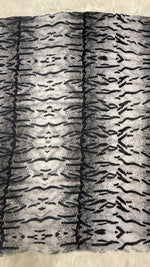 Monochrome Mirage | Lawn Printed Hijab