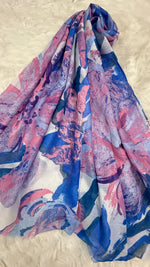 Berry Splash | Lawn Printed Hijab