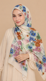 Pastel Garden | Lawn Printed Hijab
