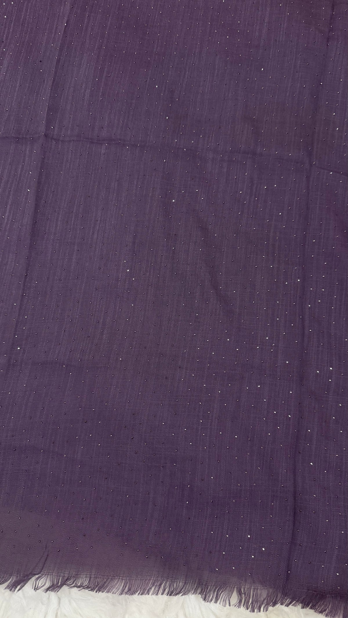 Lawn Dotted Stones Hijab | Bold Lilac