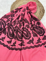 The Velvet Motif Series | Coral Pink 01